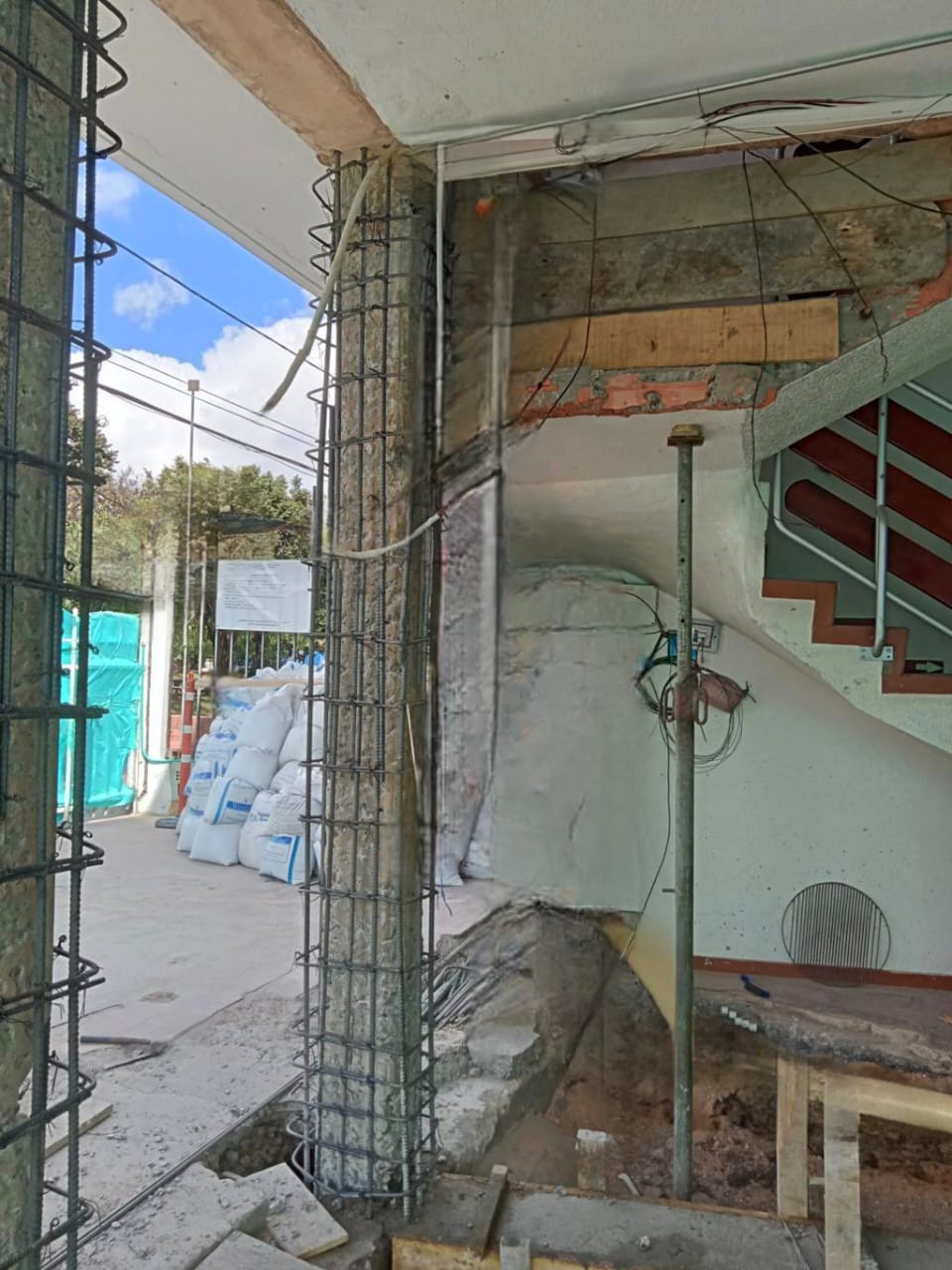 Reforzamiento estructural realizado por Pysin SAS